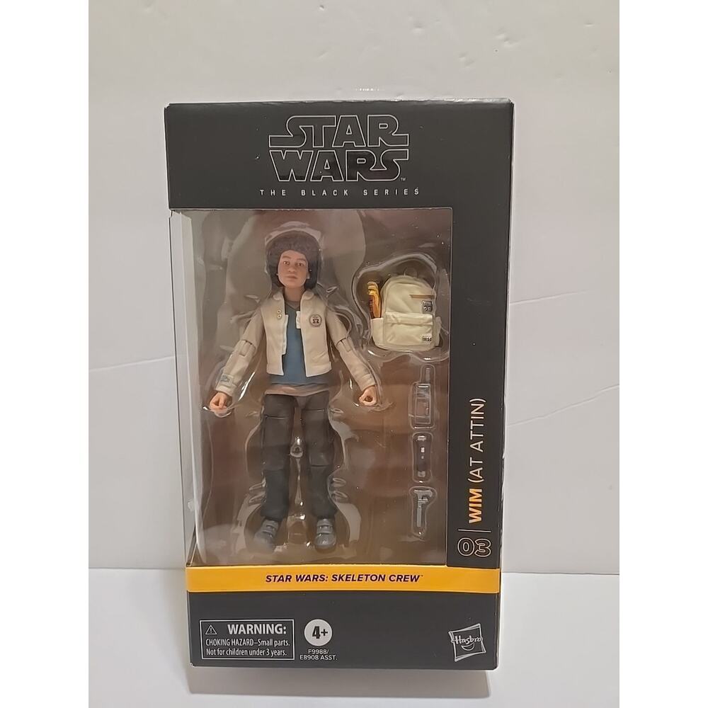 Hasbro Star Wars Black Series Skeleton Crew Wim At Attin 6" Figure New Sealed